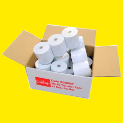 Calibor Thermal Paper 80x80mm (24)