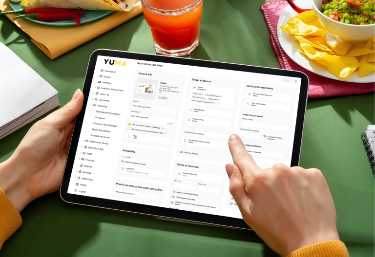 YUMAPOS Back Office All in one Place