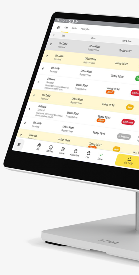 YumaPOS EPOS ORDER List