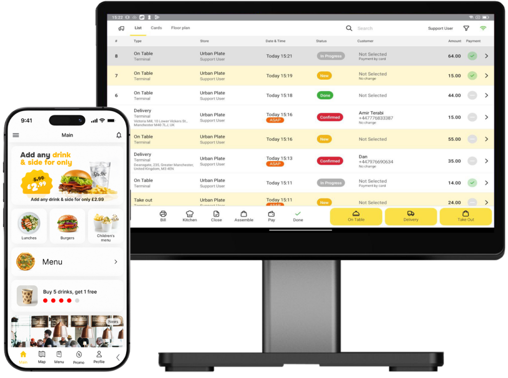 YumaPOS POS App and Mobile App