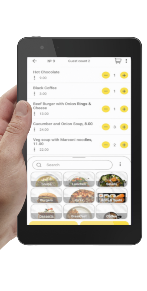 YumaPOS Waiter Tablet