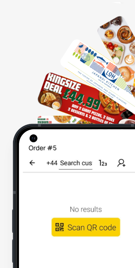 YumaPOS Waiter App Personalised Experience