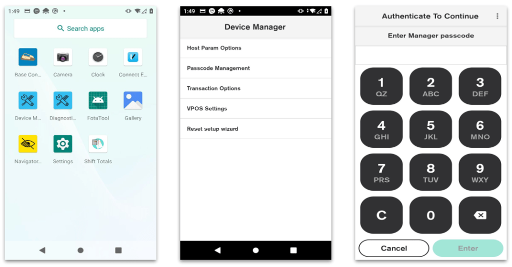 YumaPOS Knowledgebase YumaPAY Pinpad Reset Passcode1