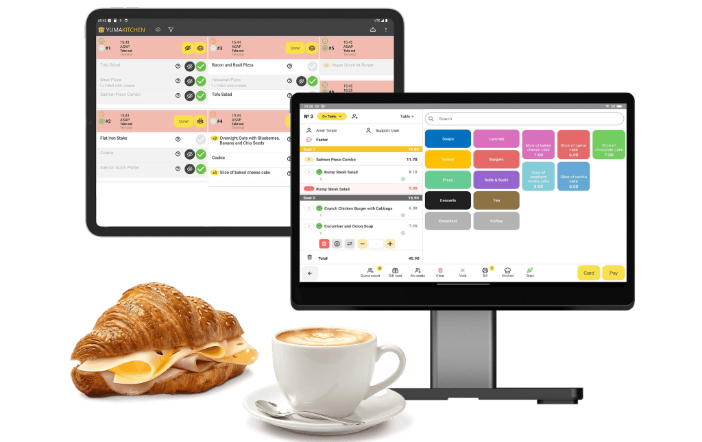 YumaPOS Cafe Header