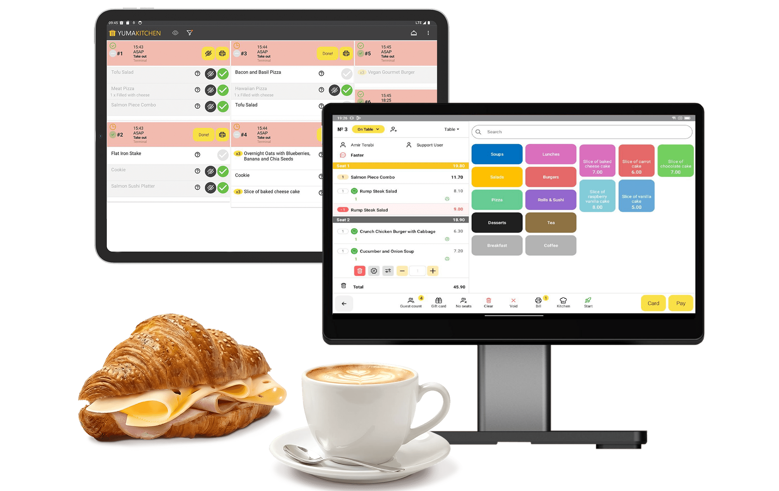 YumaPOS Cafe Header