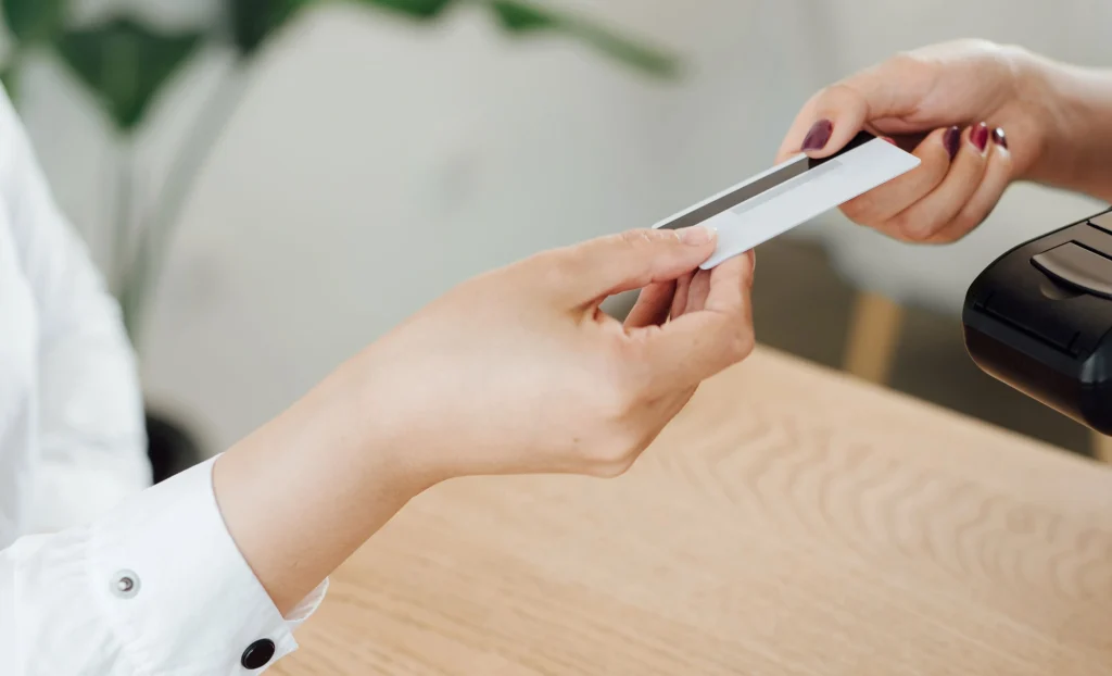 Generic Credit Card in Hand