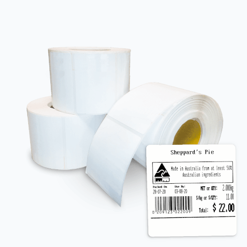 CAS Labels 58mm x 60mm BLANK (15,000 Labels per box)