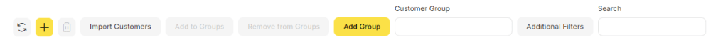 YumaPOS Knowledgebase BOM Customers Customers List Menu Bar
