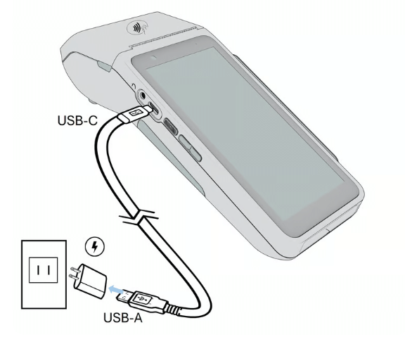YumaPAY Verifone P660 Connect to Power